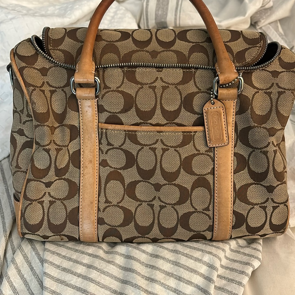 Coach travel bag / train case